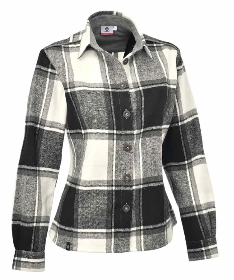 2024 Maul Filzmoos Womens flannel shirt grey